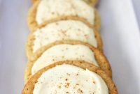Eggnog Sugar Cookies with Eggnog Buttercream Frosting