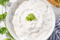 Creamy Cilantro-Lime Crema Recipe for Tacos & Bowls