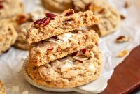 Chewy Coconut Pecan Cookies Recipe for Crispy Edges and Gooey Center