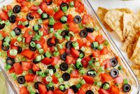 Spicy 7-Layer Taco Dip Recipe — Flavorful Fiesta Appetizer