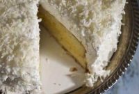 Coconut Lemon Cake Recipe with Zesty Citrus Glaze