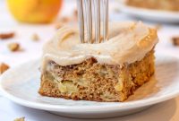 Grandma’s Apple Cake with Cinnamon Browned-Butter Cream Cheese Frosting