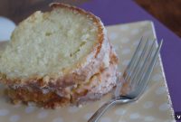 Coconut Bundt Cake with Creamy Coconut Glaze Filling