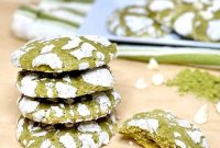 Matcha Crinkle Cookies Recipe: Soft, Chewy Green Tea Cookies