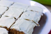 Moist Zucchini Cake Recipe with Cinnamon and Walnut Swirl