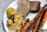 30-Minute Instant Pot Round Roast with Vegetables and Gravy
