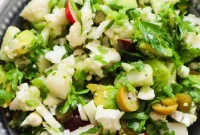 Raw Anti-Inflammatory Cauliflower Salad Recipe