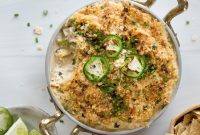 10-Minute Crab Dip with Crispy Tortilla Crust