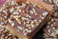 Chewy Toffee Bars with Almond Crunch Recipe