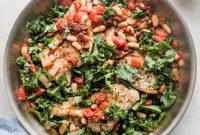 Tuscan Chicken with White Beans and Kale Recipe
