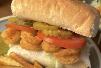 Crispy Fried Shrimp Po’ Boy Sandwich Recipe