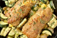 Juicy Stuffed Turkey Breast Recipe with Savory Herb Filling