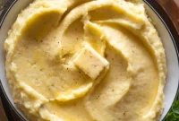 Creamy Garlic Mashed Potatoes Recipe