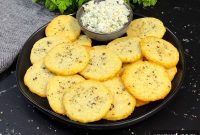 Crispy Blue Cheese Crackers: Homemade Savory Wafers Recipe