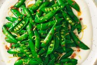 Crisp Snap Pea Salad with Whipped Feta and Lemon Vinaigrette