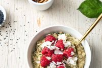 Matcha Oatmeal Meal Prep: Plant-Based Breakfast for Busy Mornings