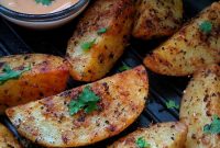 Masala-Grilled Potato Wedges with Indian Spices