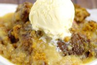 Crockpot Pumpkin White Chocolate Lava Cake Recipe
