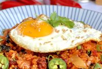 Chorizo and Kimchi Fried Rice Recipe: Spicy Korean-Mexican Stir-Fry