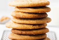 Brown Butter Peanut Butter Cookies Recipe — Crispy Edges, Chewy Center