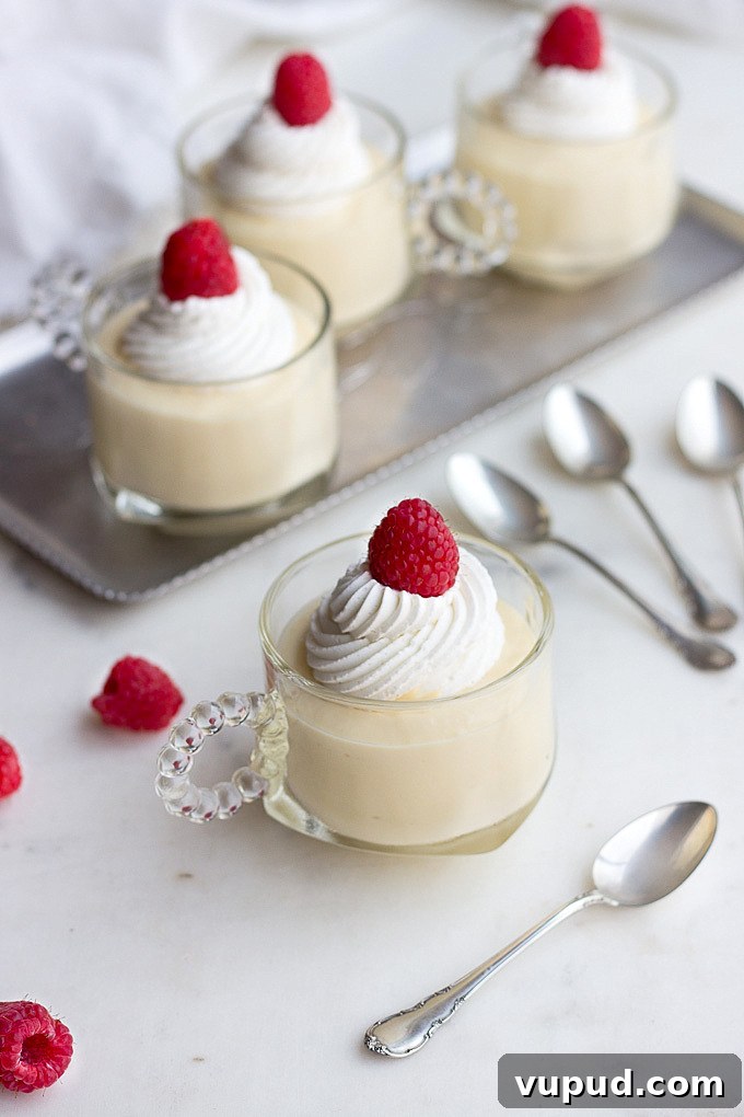 Enjoy homemade vanilla pudding like grandma used to make! This easy comfort-food recipe is sugar-free and perfect for any low carb and ketogenic diet.