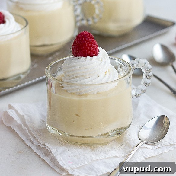 Enjoy homemade vanilla pudding like grandma used to make! This easy comfort-food recipe is sugar-free and perfect for any low carb and ketogenic diet.