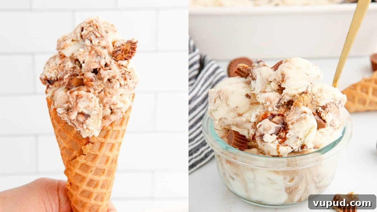 15 Favorite Frozen Treats for Summer: Cool Ideas to Beat the Heat 13 Moose tracks ice cream served in a glass bowl.