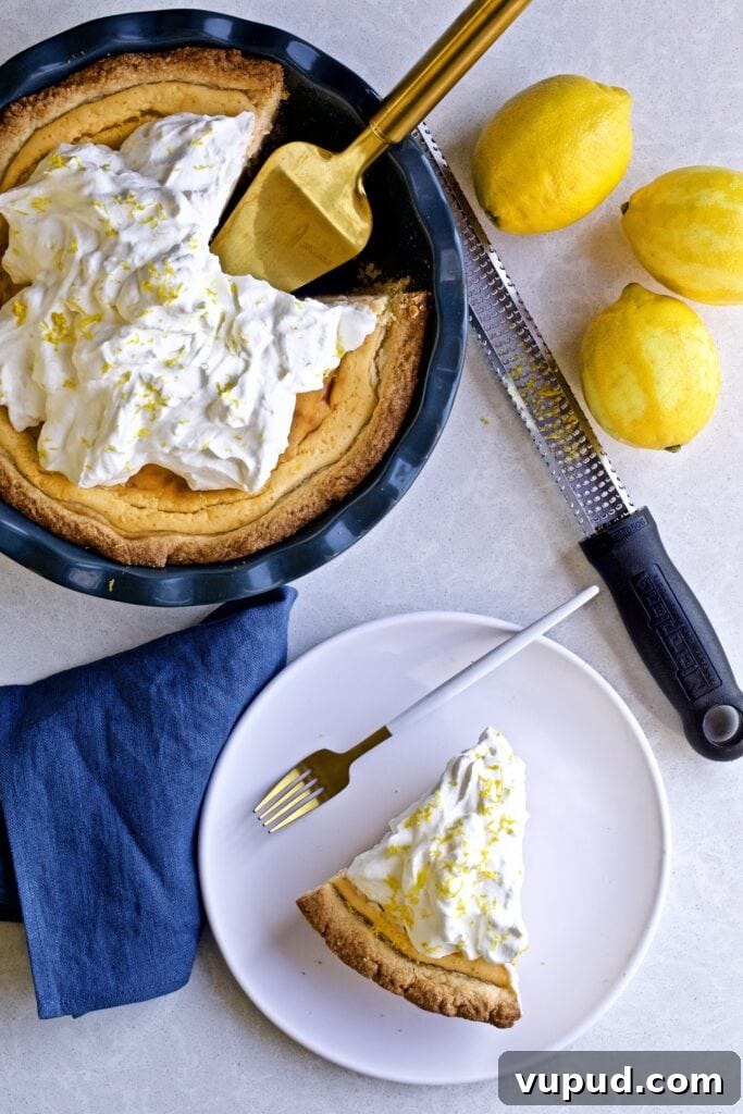 Authentic Italian Ricotta Pie Recipe: Classic Sicilian Crostata 4 Italian ricotta pie in a dish and on a plate.