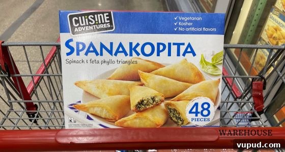 Top Costco Thanksgiving Appetizers for 2025 Holiday Hosting 5 Costco Cuisine Adventures Spanakopita baked golden brown and served on a tray — flaky Costco Thanksgiving appetizer.