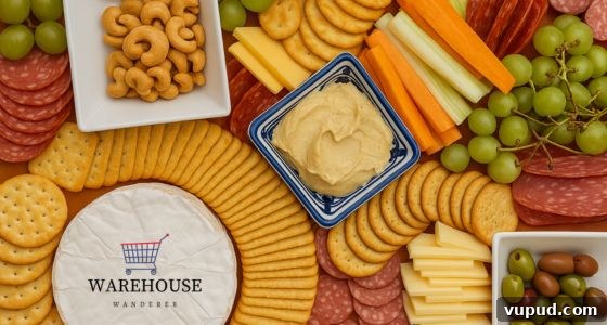 Top Costco Thanksgiving Appetizers for 2025 Holiday Hosting 9 Assorted cheese and cracker platter from Costco — easy no-cook Costco Thanksgiving food idea.