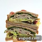 Black Pepper and Cranberry Turkey Sandwich