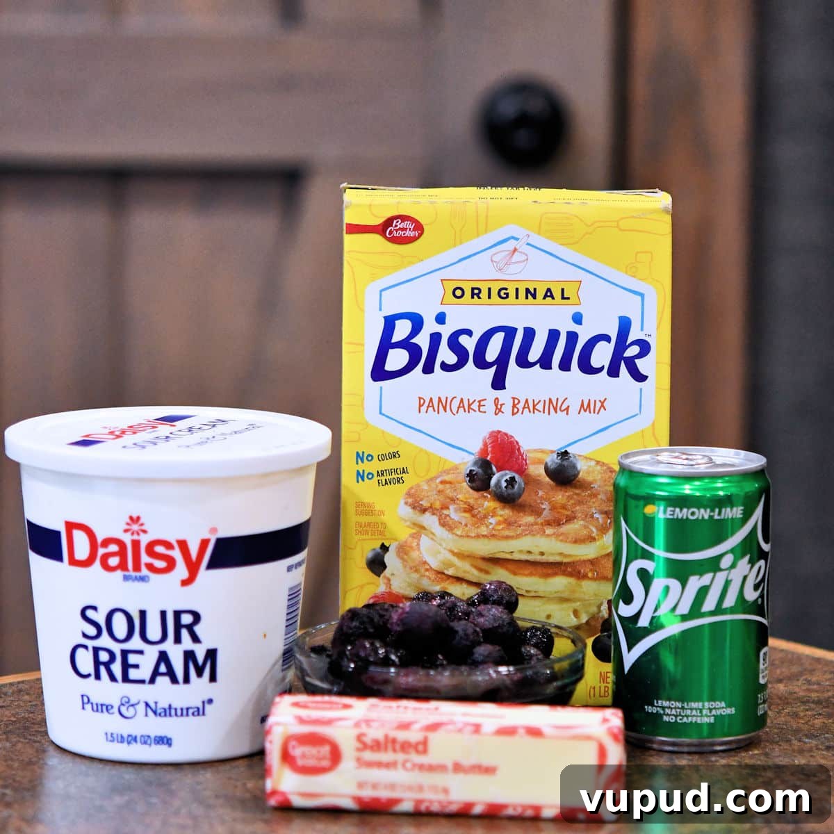 Buttermilk Bisquick Blueberry Biscuits Recipe for Flaky Results 3 ingredients for blueberry sprite biscuits