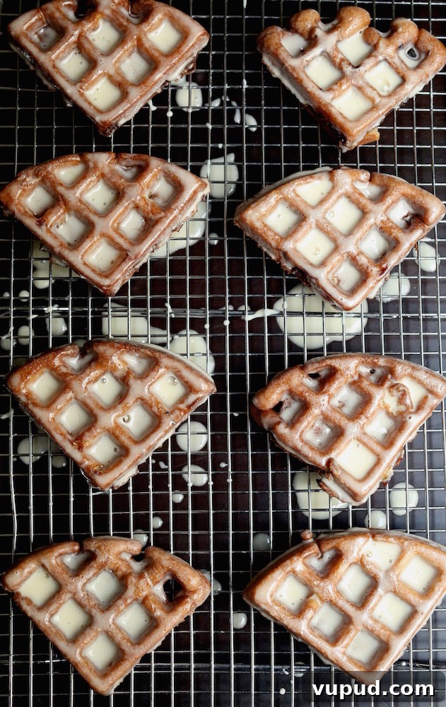 Apple Fritter Waffle Donuts Recipe: Crisp, Cinnamon-Glazed Treats 5 Apple Fritter Waffle Donuts