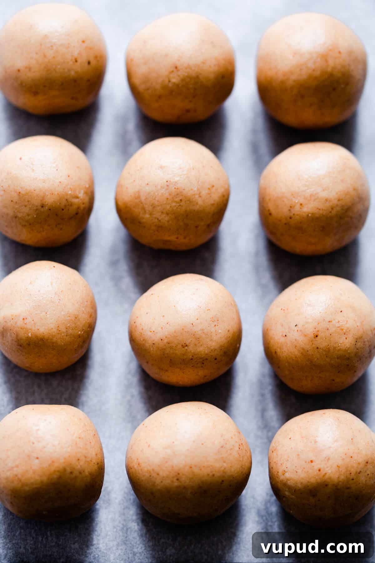 Peanut Butter Energy Balls: 3-Ingredient No-Bake Snack 5 overhead shot of 3 ingredient peanut butter energy bites