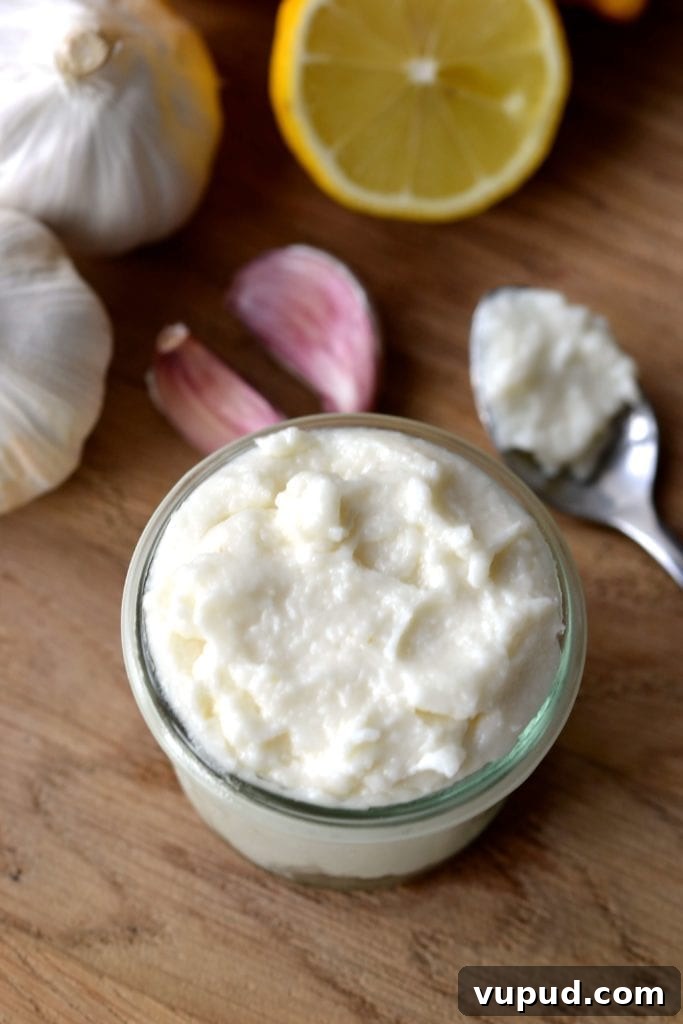 Egg Free Garlic Aioli (aka Toum) Egg Free Garlic Aioli (aka Toum)