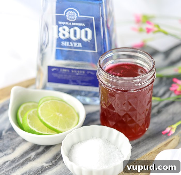 Cherry Rhubarb Margarita Recipe — Sparkling Spring Cocktail 6 Summer Cocktail: Cherry + Rhubarb Margarita