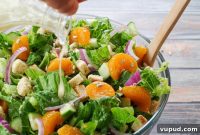 Zesty Mandarin Orange Salad Recipe with Citrus Vinaigrette