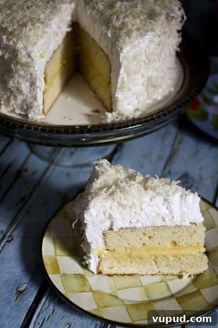 Coconut Lemon Cake on foodiewithfamily.com 