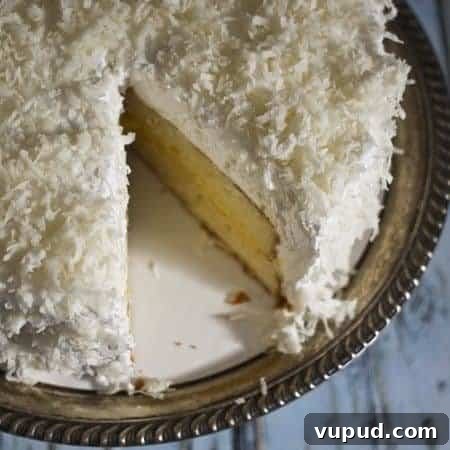 Coconut Lemon Cake at www.foodiewithfamily.com