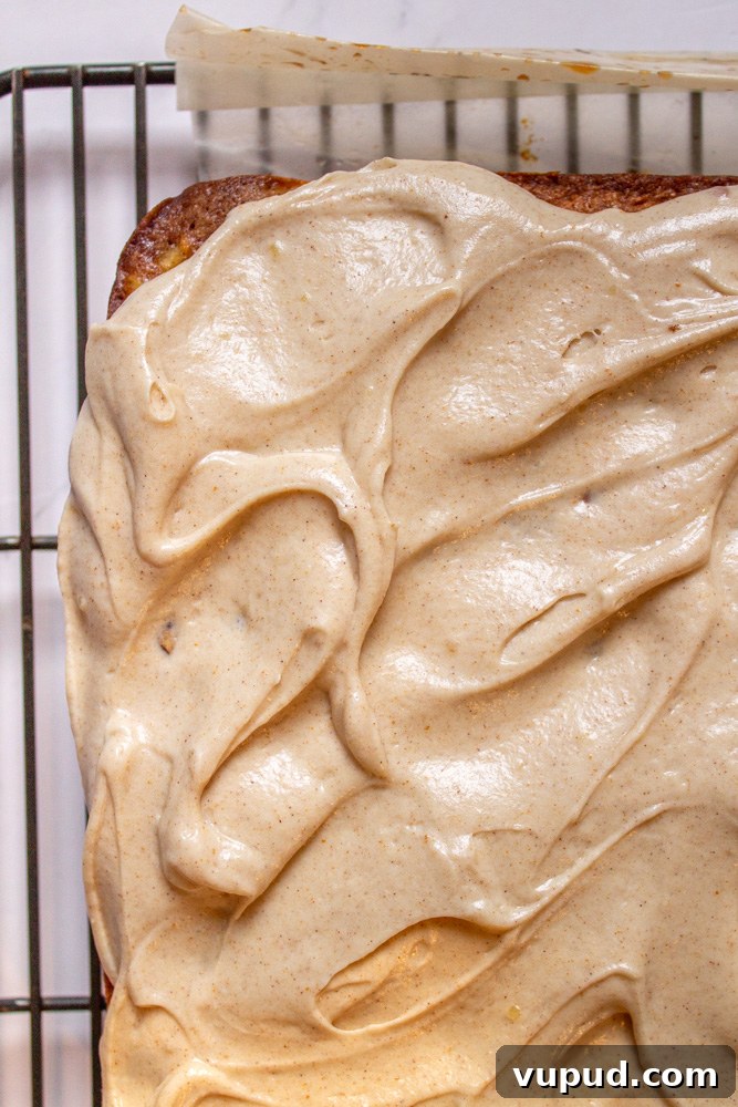 Grandma’s Apple Cake with Cinnamon Browned-Butter Cream Cheese Frosting 6 brown butter cream cheese icing