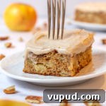 Grandma’s Apple Cake with Cinnamon Browned-Butter Cream Cheese Frosting 8 apple cake
