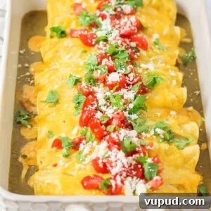 Honey lime chicken enchiladas