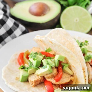 Sheet pan chicken fajitas