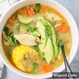 Caldo de pollo soup