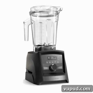 Top Kitchen Gifts for Home Cooks and Food Lovers 16 Front view of a Vitamix Blender