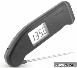 Top Kitchen Gifts for Home Cooks and Food Lovers 21 Front view of a thermapen