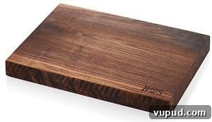 Top Kitchen Gifts for Home Cooks and Food Lovers 6 Front view of a walnut cutting board