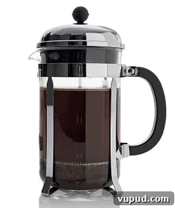 Top Kitchen Gifts for Home Cooks and Food Lovers 7 Front view of a bodum French Press