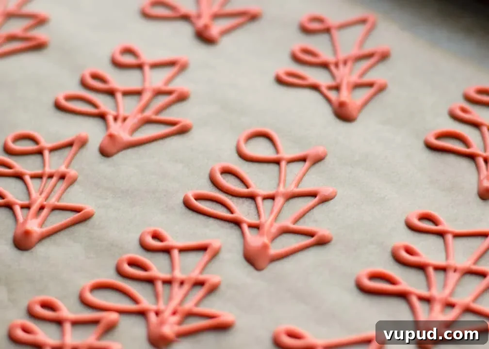 Chocolate Orange Caramel Shortbread Recipe — Zesty Caramel Slice 7 Orange chocolate shapes on a baking tray