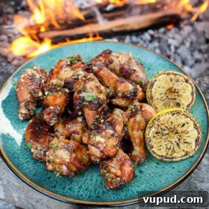 Garlic Parmesan and Beer Wings